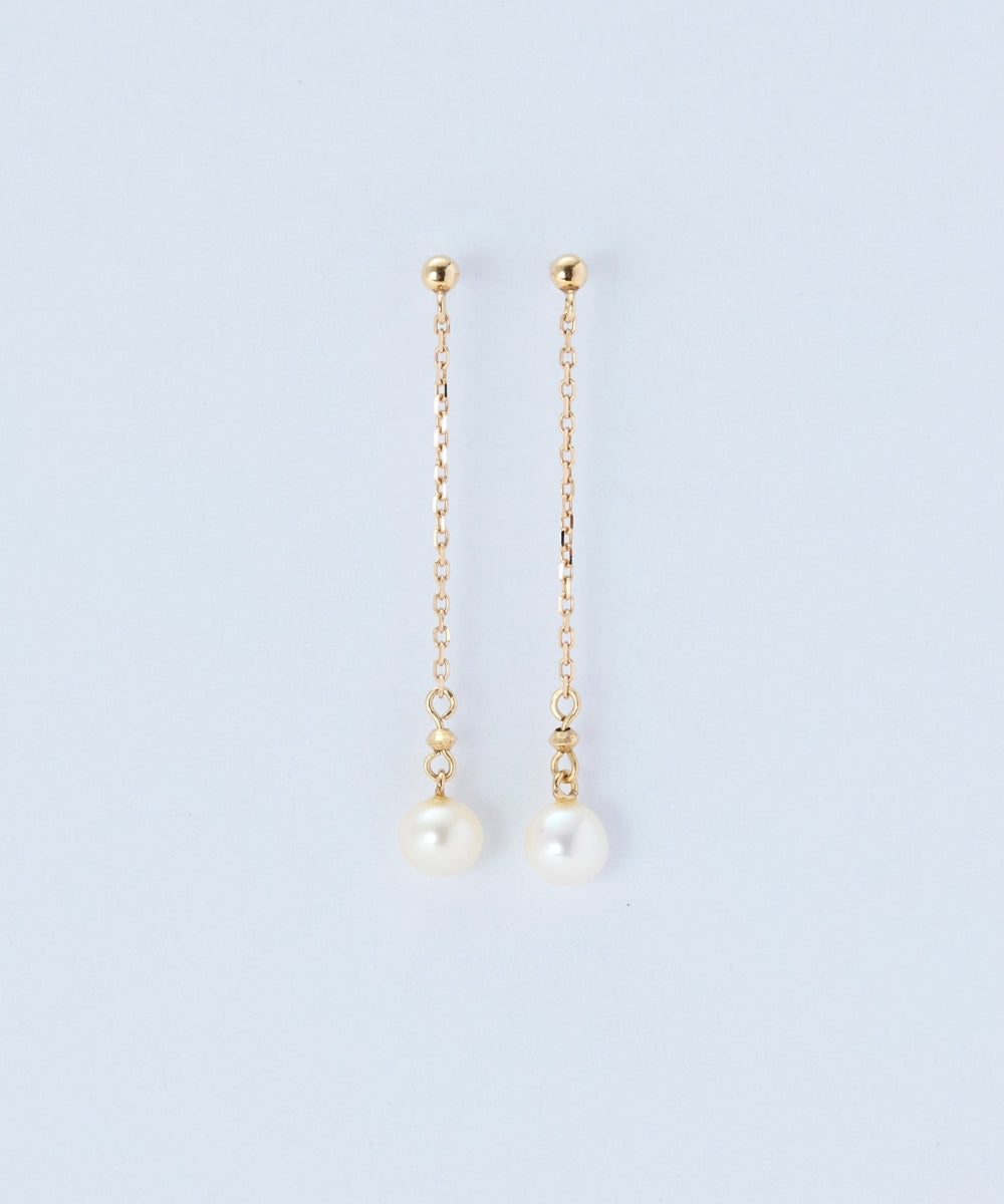 Phoebe/フィービィー】【K10】チェーンパールピアス – JEWEL ADDICT