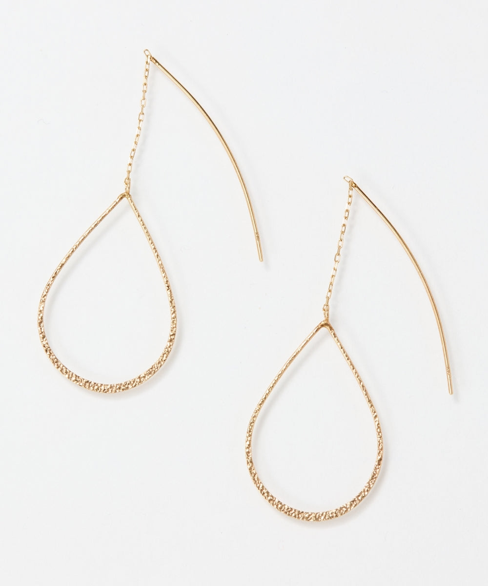 Phoebe/フィービィー】【K10】ドロップラインアメリカンピアス – JEWEL