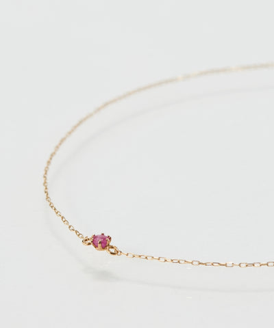 【K10】プチルビーブレスレット/BOX&ショッパー付き