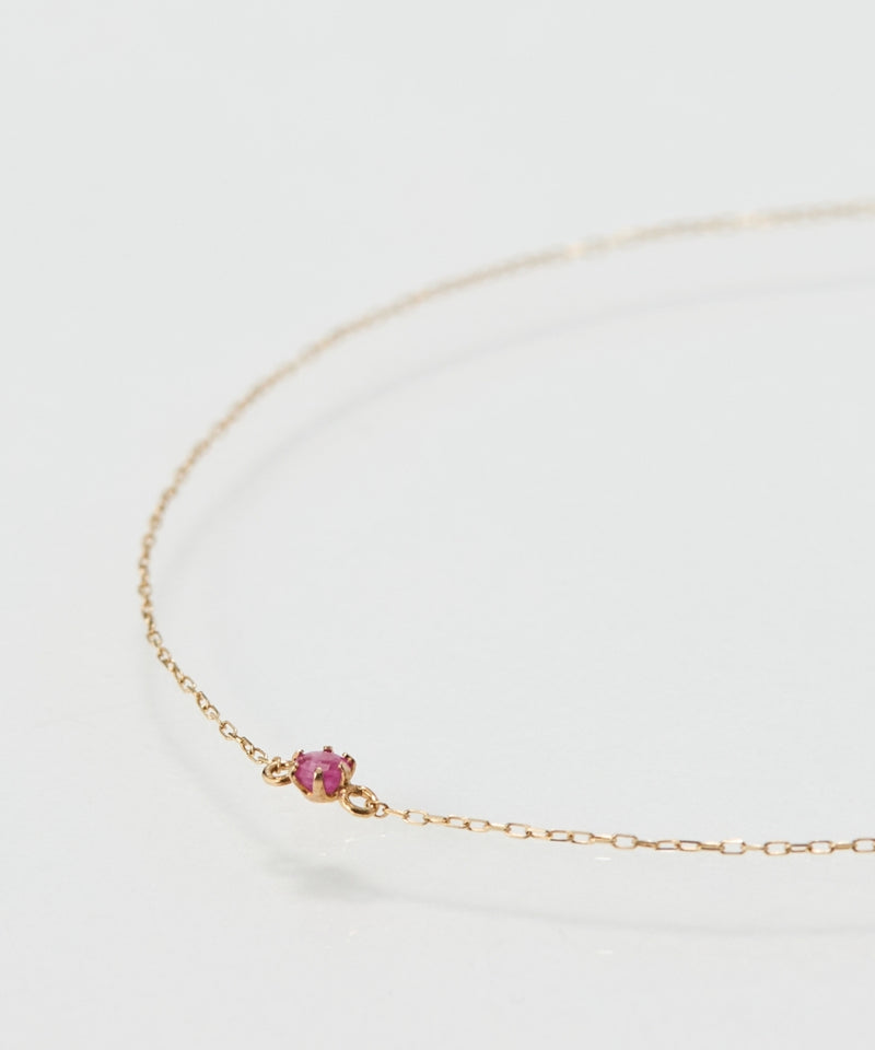 【K10】プチルビーブレスレット/BOX&ショッパー付き