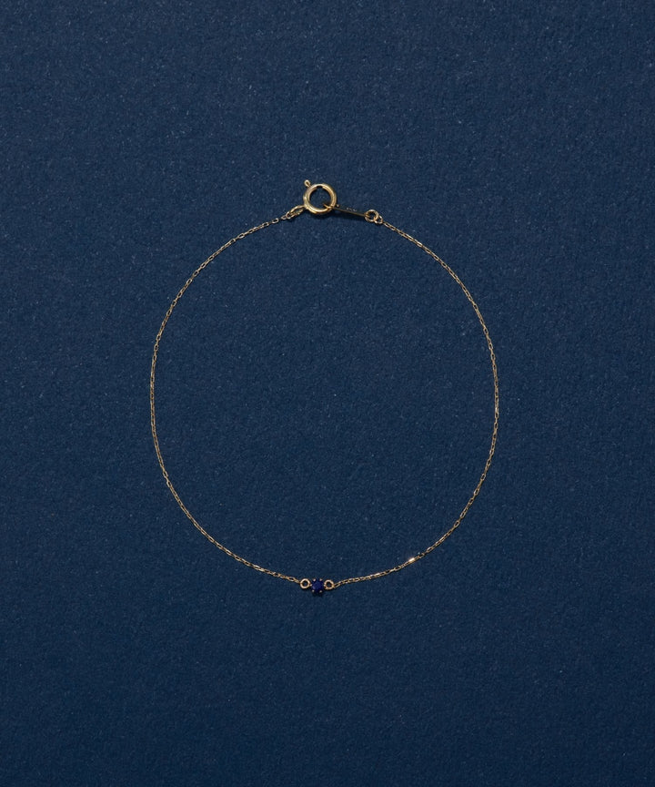 Phoebe/フィービィー】【K10】一粒天然石ブレスレット – JEWEL ADDICT