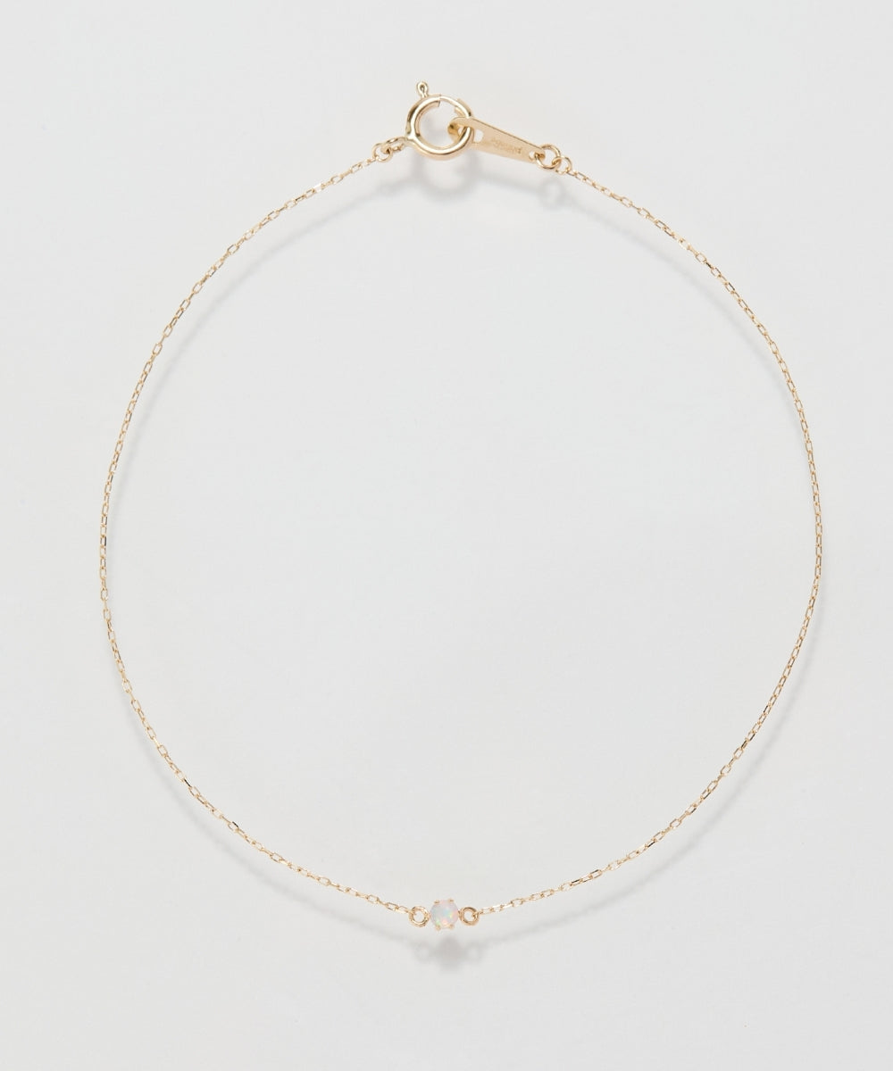 Phoebe/フィービィー】【K10】一粒天然石ブレスレット – JEWEL ADDICT