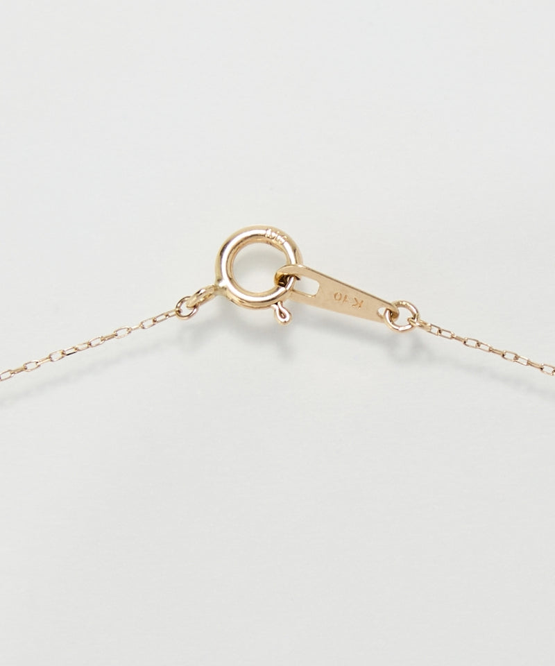 【K10】ジュエルラック誕生石ネックレス　BOX付き