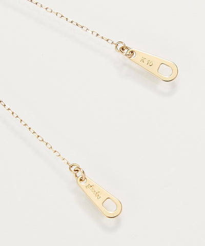 【K10】ジュエルラック誕生石ネックレス　BOX付き