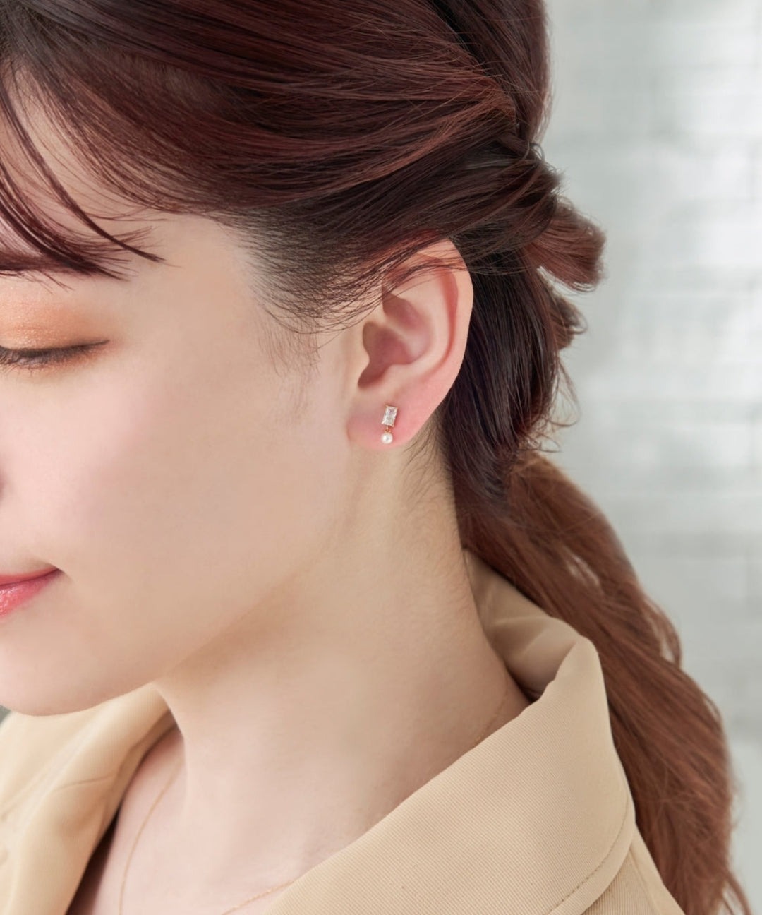 Phoebe/フィービィー】【K10】リフレクトビジューパールピアス – JEWEL 