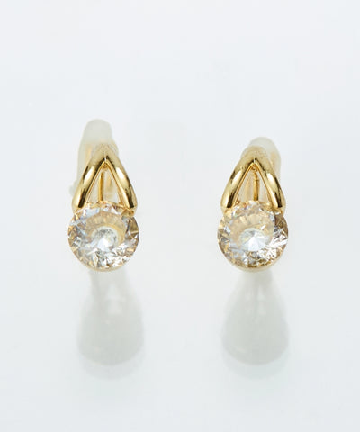 【金属アレルギー対応】【痛くないシリーズ】ルーセントビジューライトフィットイヤリング