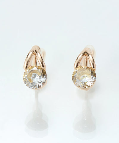 【金属アレルギー対応】【痛くないシリーズ】ルーセントビジューライトフィットイヤリング