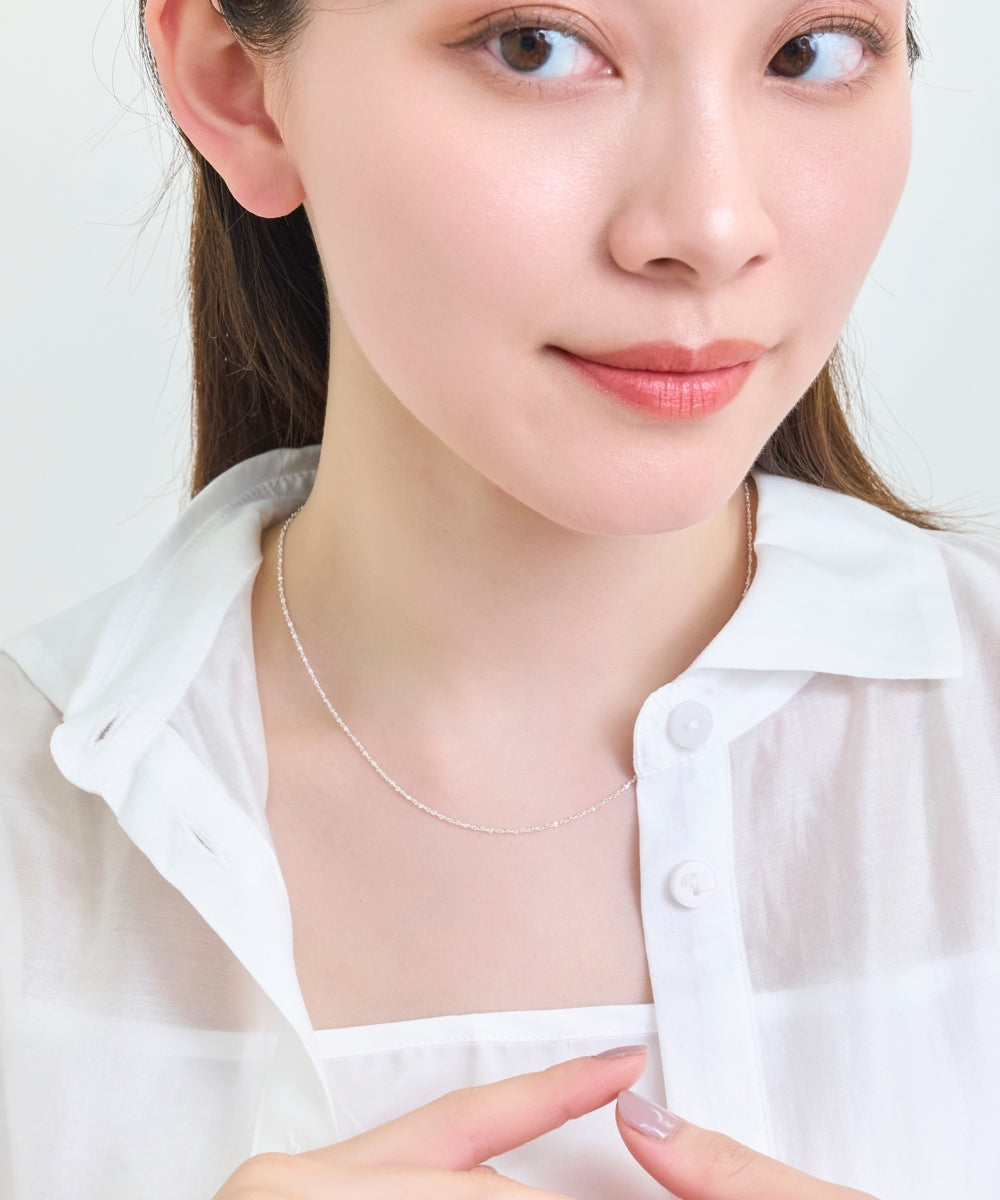 シャンカリジュエリー　ネックレス　925 ペアネックレス シルバー925 sv925 ステラ p5714-p