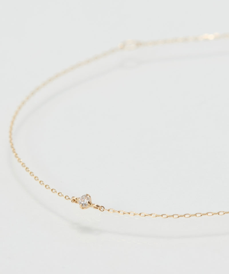 【K10】ワントップビジューブレスレット/BOXつき