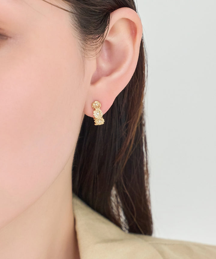 Phoebe/フィービィー】 【金属アレルギー対応】マーガレットフラワー