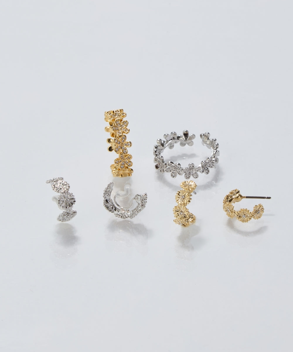 Phoebe/フィービィー】 【金属アレルギー対応】マーガレットフラワー