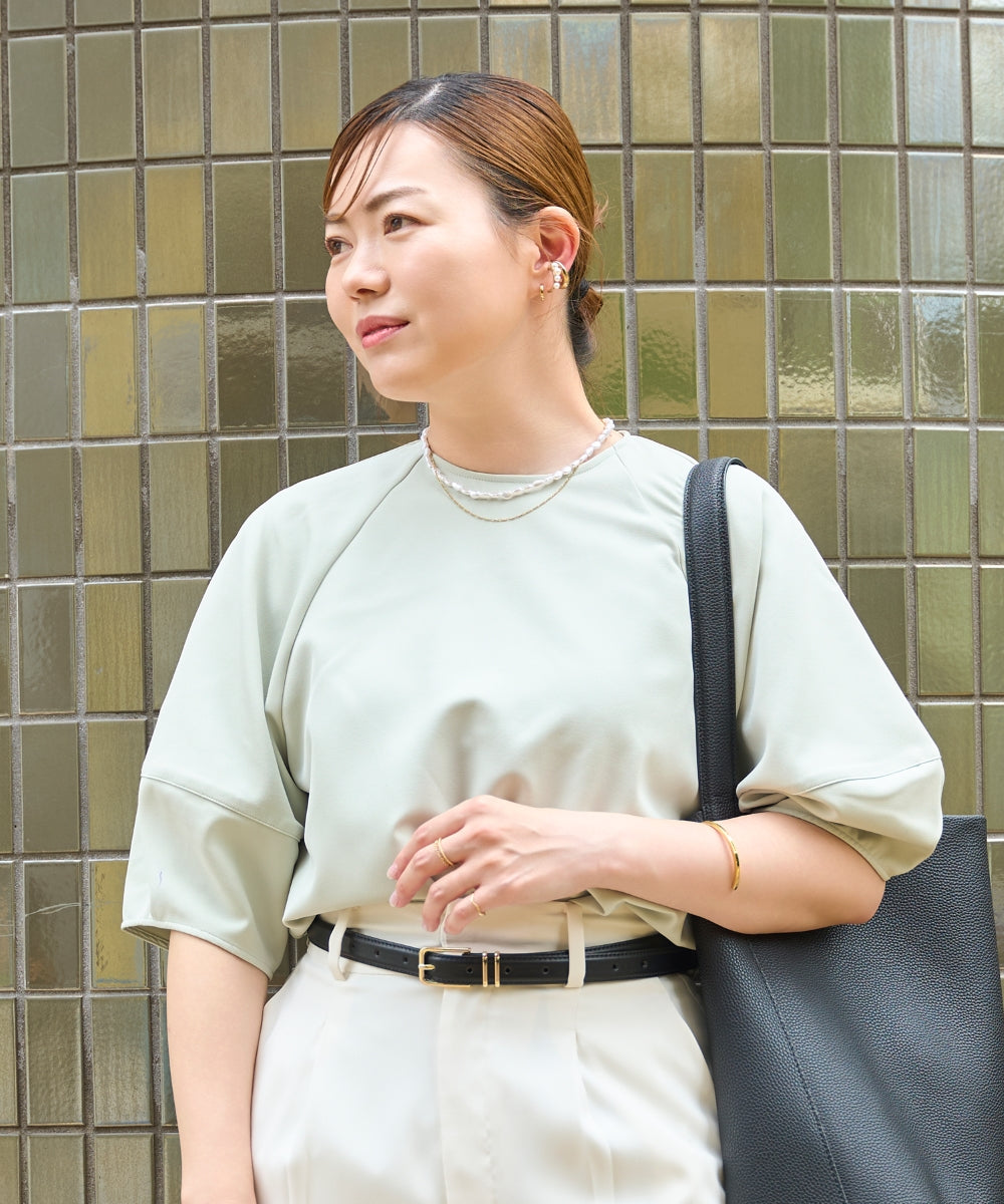 【限定セット】クラシカルパールチェーン2連ネックレス×ドレッシングパールイヤーカフ