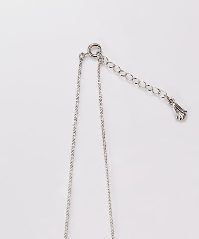 【金属アレルギー対応】ツインカーブYラインネックレス/全長:67～70cm/ニッケルフリー