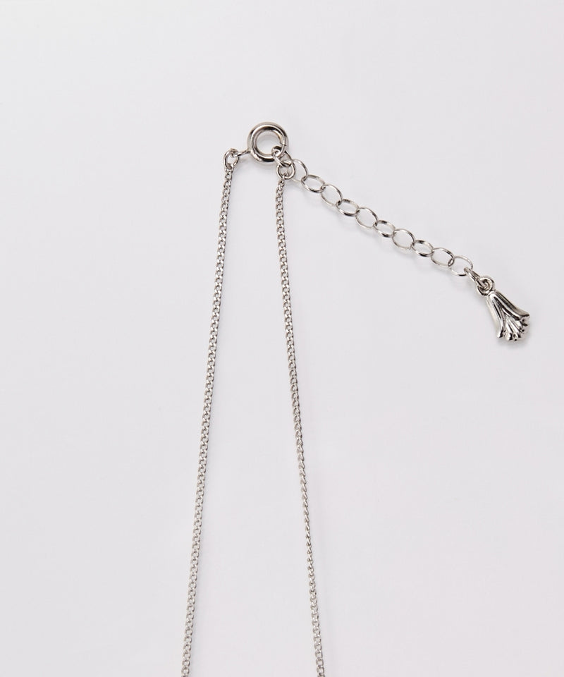 【金属アレルギー対応】ツインカーブYラインネックレス/全長:67～70cm/ニッケルフリー