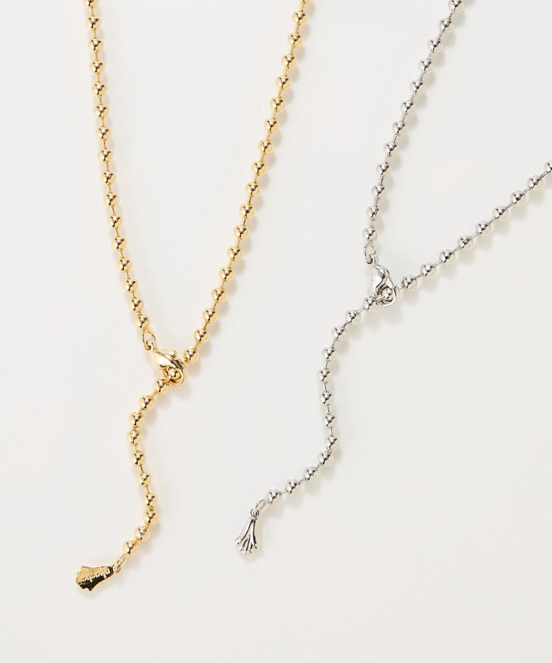 【金属アレルギー対応】ドットラインチョーカー/ニッケルフリー/41.5cm