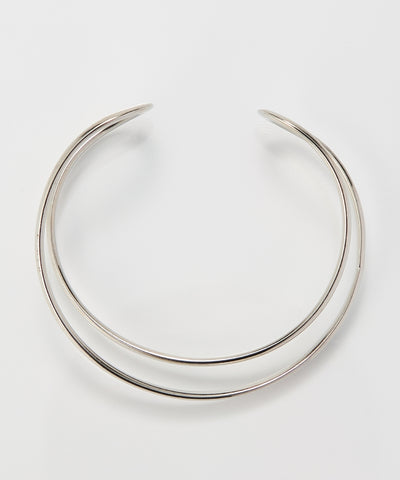 【金属アレルギー対応】ツインカレントカフバングル/ニッケルフリー