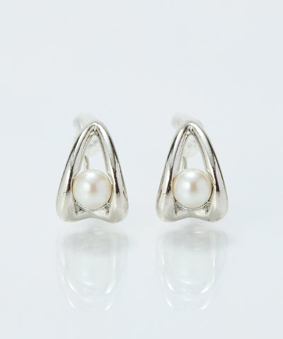 【痛くないシリーズ/金属アレルギー対応】ドロップパールライトフィットイヤリング