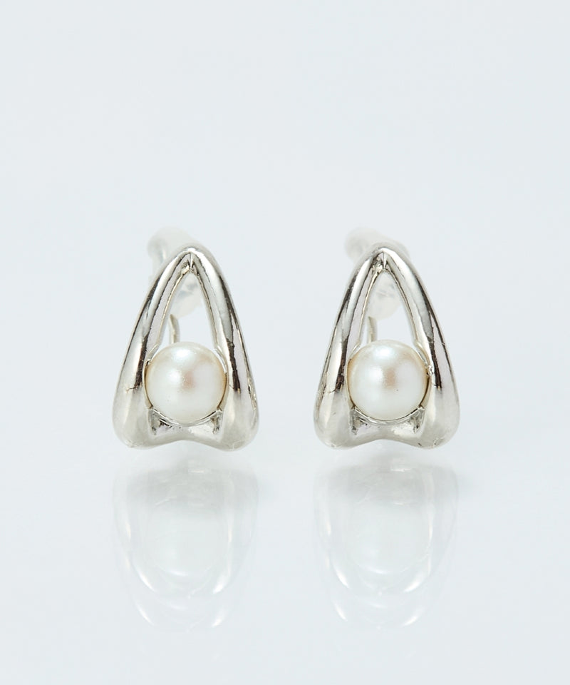 【痛くないシリーズ/金属アレルギー対応】ドロップパールライトフィットイヤリング