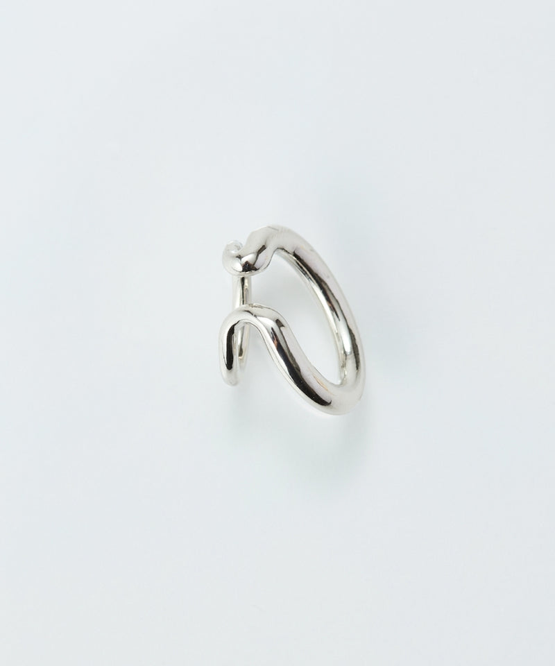 【金属アレルギー対応】ダブルシャインイヤーカフ/ニッケルフリー