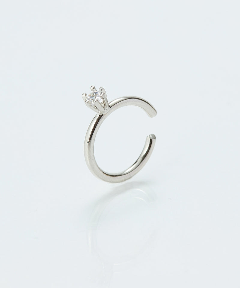 【金属アレルギー対応】ブリンクビジューイヤーカフ/ニッケルフリー