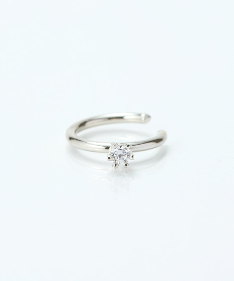 【金属アレルギー対応】ブリンクビジューイヤーカフ/ニッケルフリー