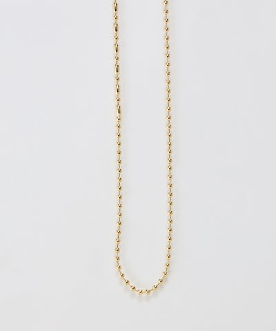 【金属アレルギー対応】リンキービーンデザインチェーンネックレス ニッケルフリー