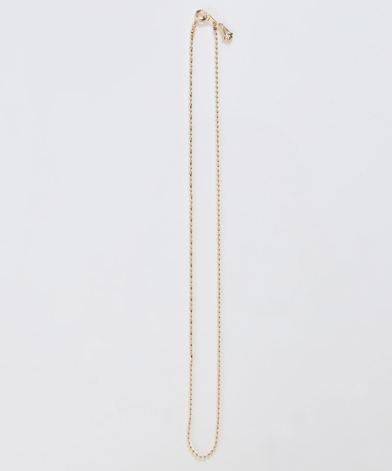 【金属アレルギー対応】リンキービーンデザインチェーンネックレス ニッケルフリー