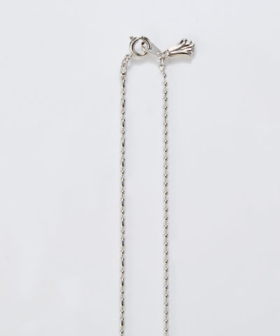 【金属アレルギー対応】リンキービーンデザインチェーンネックレス ニッケルフリー