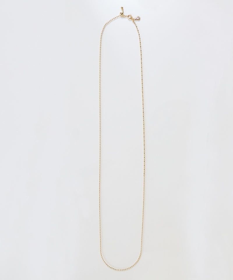 【金属アレルギー対応】リンキーデザインロングチェーンネックレス ニッケルフリー