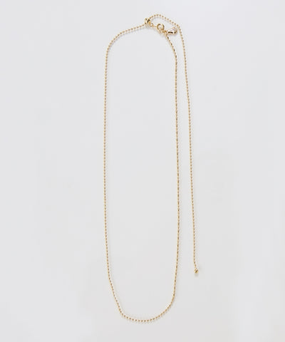 【金属アレルギー対応】リンキーデザインロングチェーンネックレス ニッケルフリー