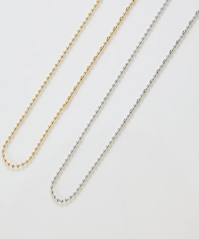 【金属アレルギー対応】リンキーデザインロングチェーンネックレス ニッケルフリー