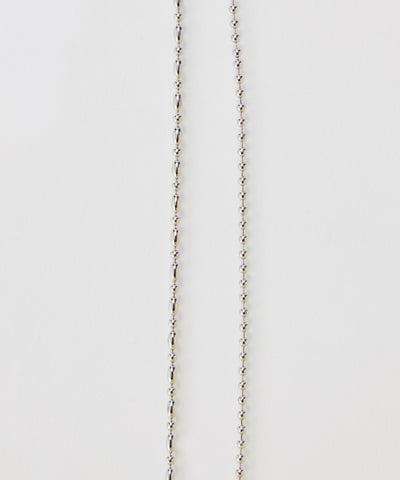 【金属アレルギー対応】リンキーデザインロングチェーンネックレス ニッケルフリー