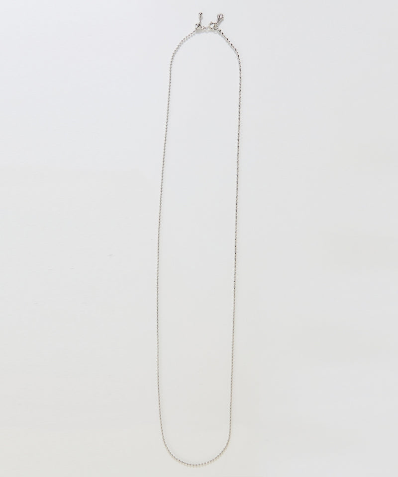 【金属アレルギー対応】リンキーデザインロングチェーンネックレス ニッケルフリー