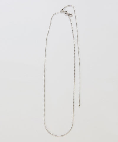 【金属アレルギー対応】リンキーデザインロングチェーンネックレス ニッケルフリー