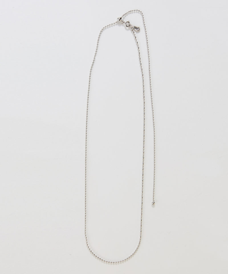 【金属アレルギー対応】リンキーデザインロングチェーンネックレス ニッケルフリー