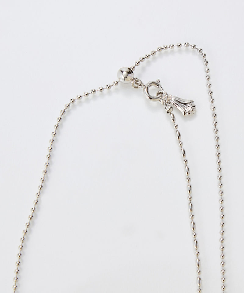 【金属アレルギー対応】リンキーデザインロングチェーンネックレス ニッケルフリー