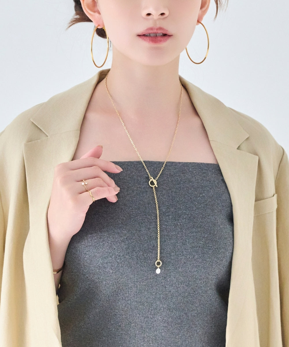 Phoebe/フィービィー】 【金属アレルギー対応】ミニマルチェーンロング