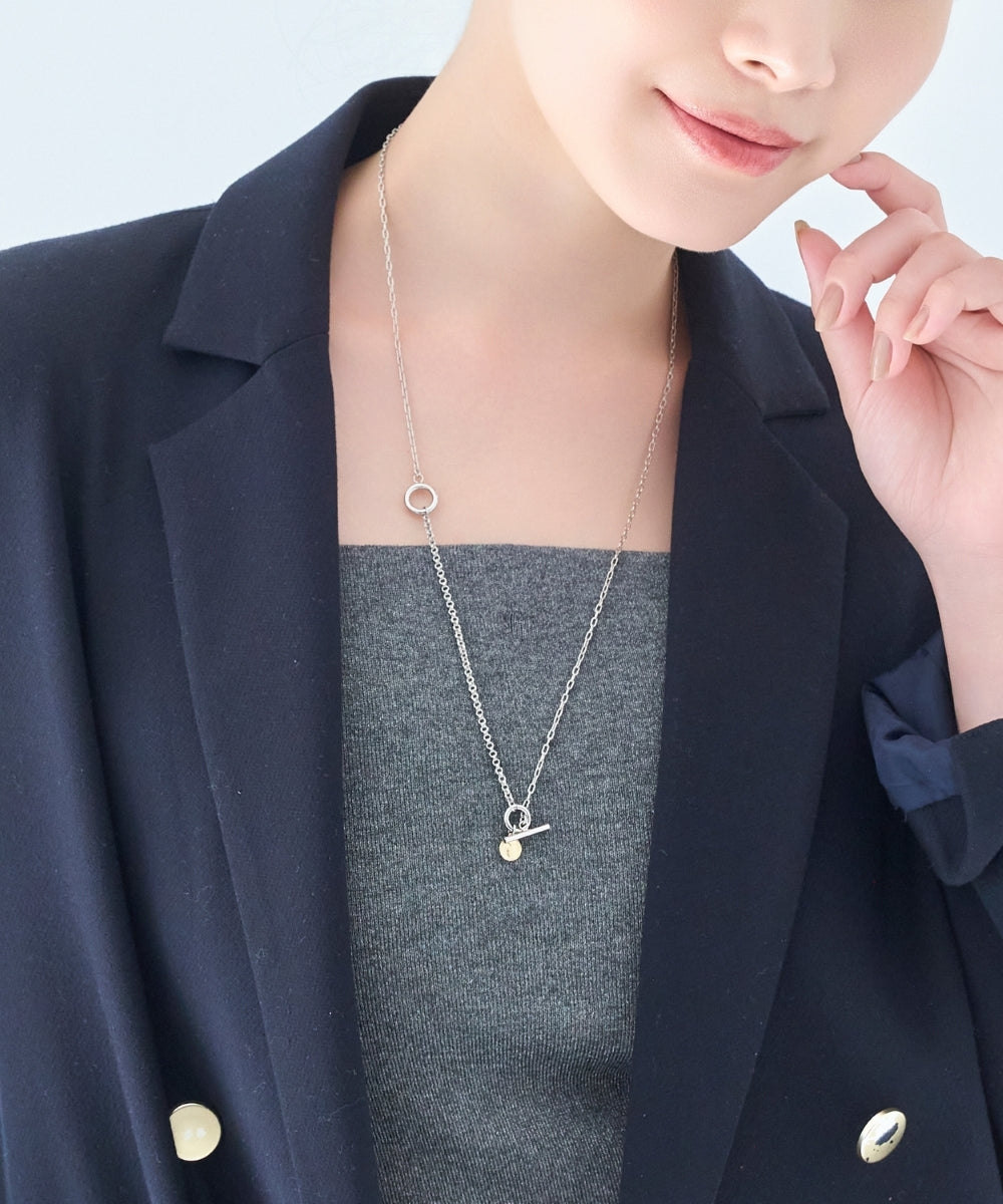 Phoebe/フィービィー】 【金属アレルギー対応】ミニマルチェーンロング