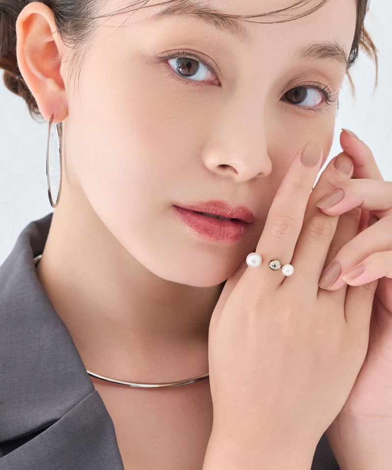 【金属アレルギー対応】ミックスドットリング/ニッケルフリー