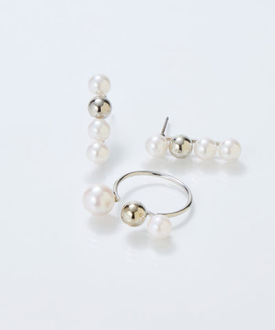 【金属アレルギー対応】ミックスドットピアス/ニッケルフリー