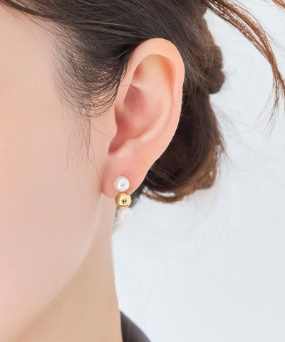 【金属アレルギー対応】ミックスドットピアス/ニッケルフリー