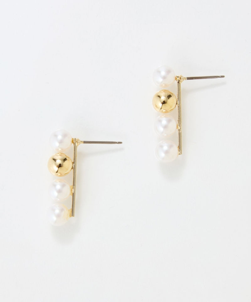 【金属アレルギー対応】ミックスドットピアス/ニッケルフリー