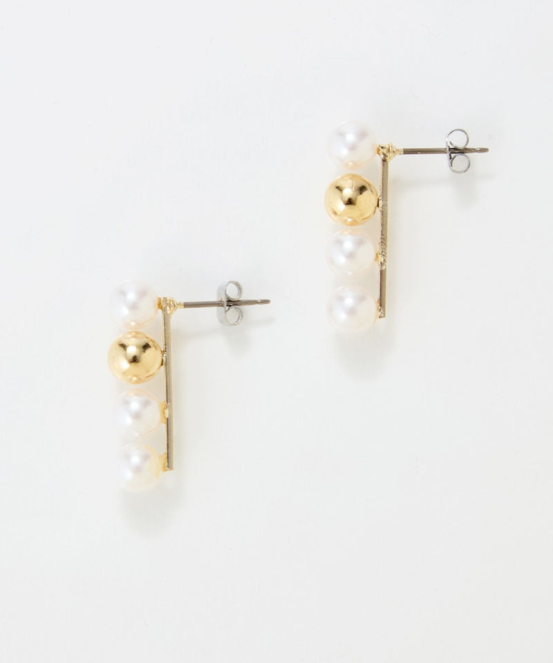 【金属アレルギー対応】ミックスドットピアス/ニッケルフリー