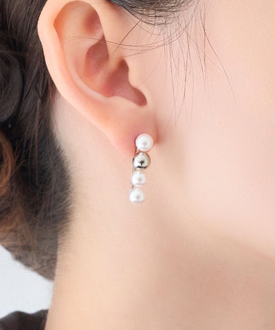 【金属アレルギー対応】ミックスドットピアス/ニッケルフリー