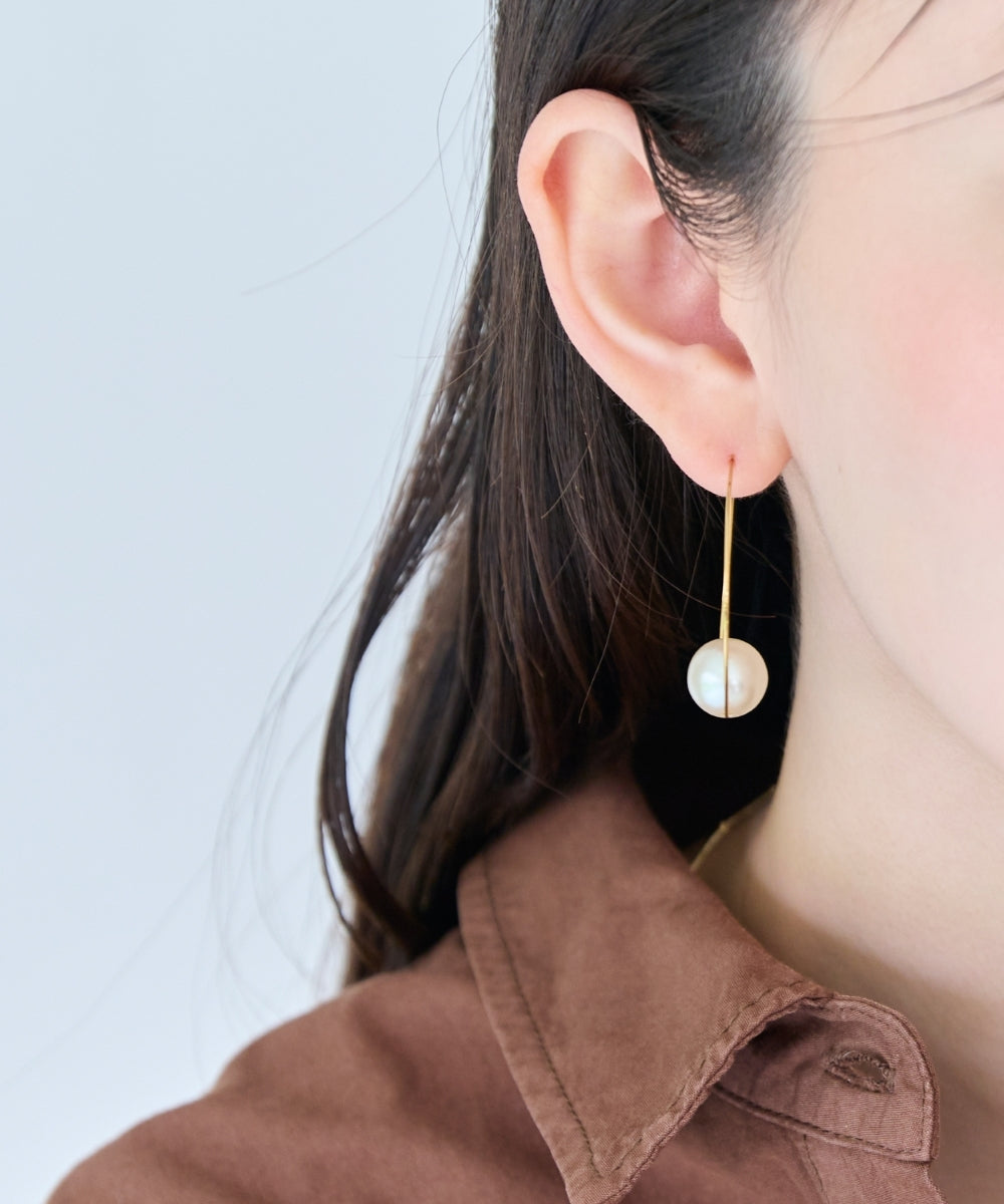 Phoebe/フィービィー】 【金属アレルギー対応】ビッグサークルパール