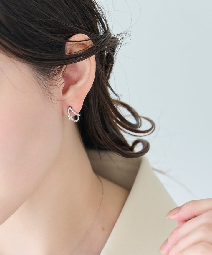 Phoebe/フィービィー】 【金属アレルギー対応】シャイニーダブルハーフ