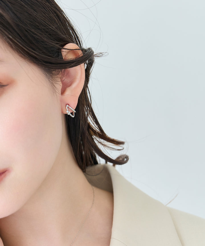 Phoebe/フィービィー】 【金属アレルギー対応】シャイニーダブルハーフ