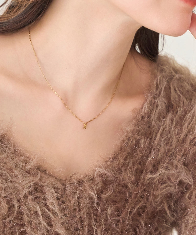 【2025Xmas Collection】ラディアントミニクロスネックレス&ピアス/BOX&ショッパー付き