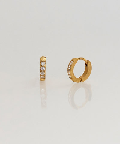 【2025Xmas Collection】ラディアントミニクロスネックレス&ピアス/BOX&ショッパー付き