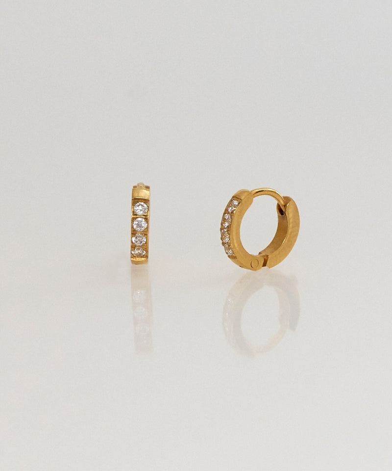 【2025Xmas Collection】ラディアントミニクロスネックレス&ピアス/BOX&ショッパー付き